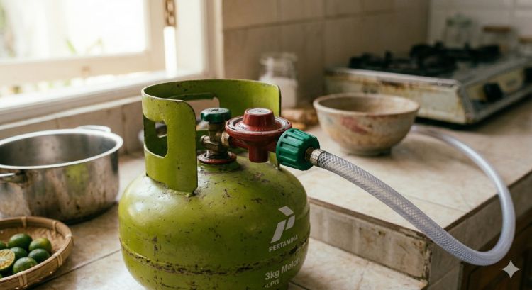 Cara memperbaiki regulator gas mampet sendiri di rumah, cukup dengan tusuk gigi